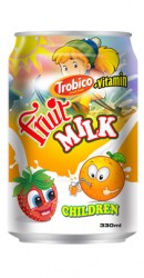 Fruit milk 330 ml for children